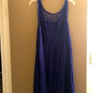 Blue lace Dress